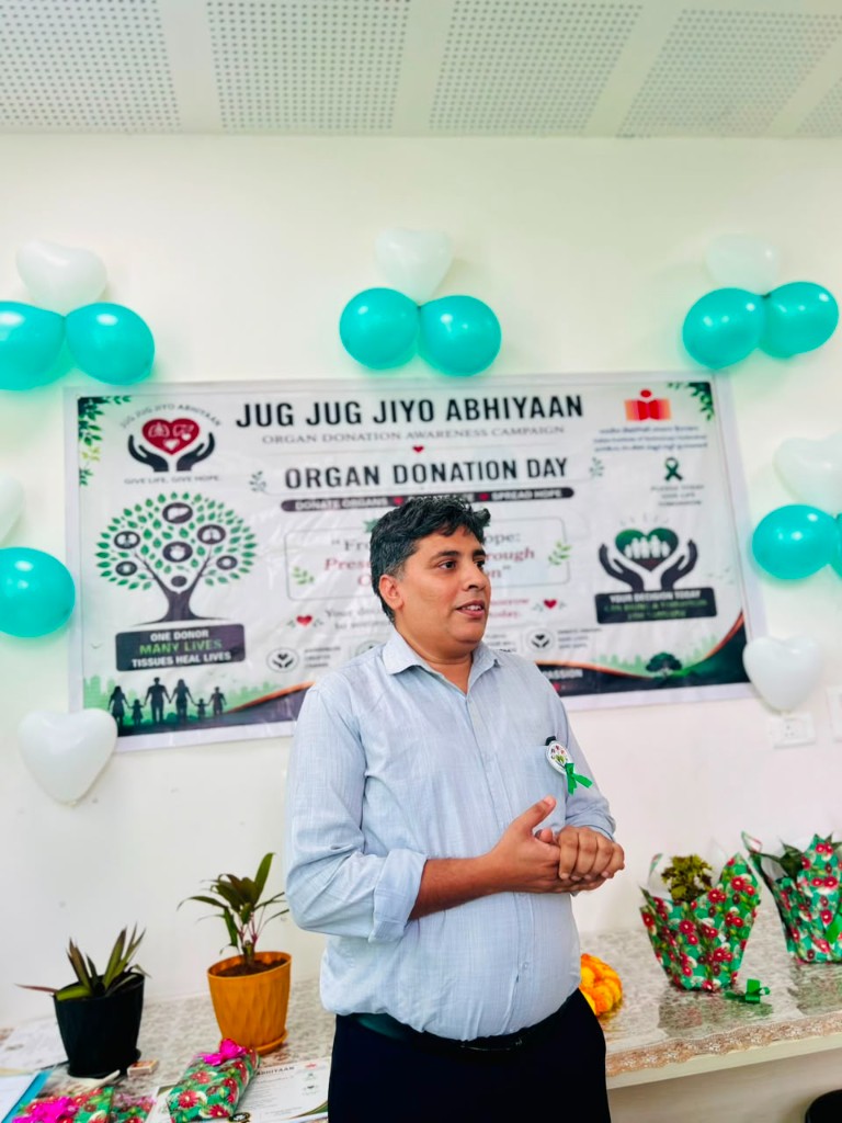 Speech highlighting the significance of organ donation