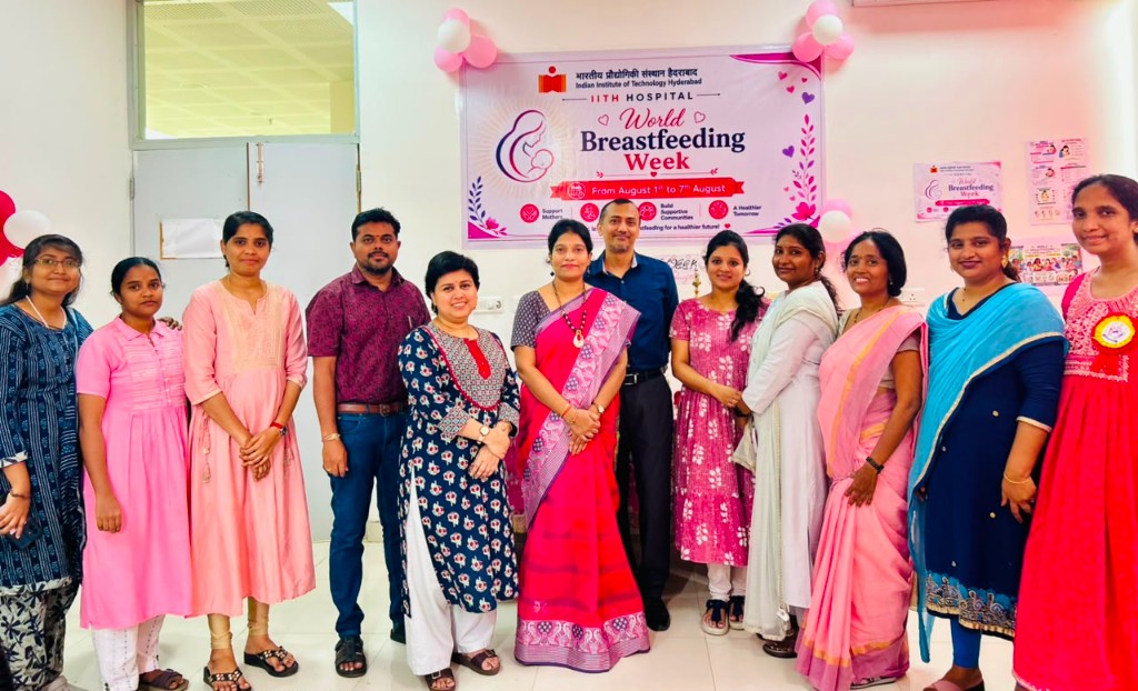 IITH Hospital team at World Breastfeeding Week 2026