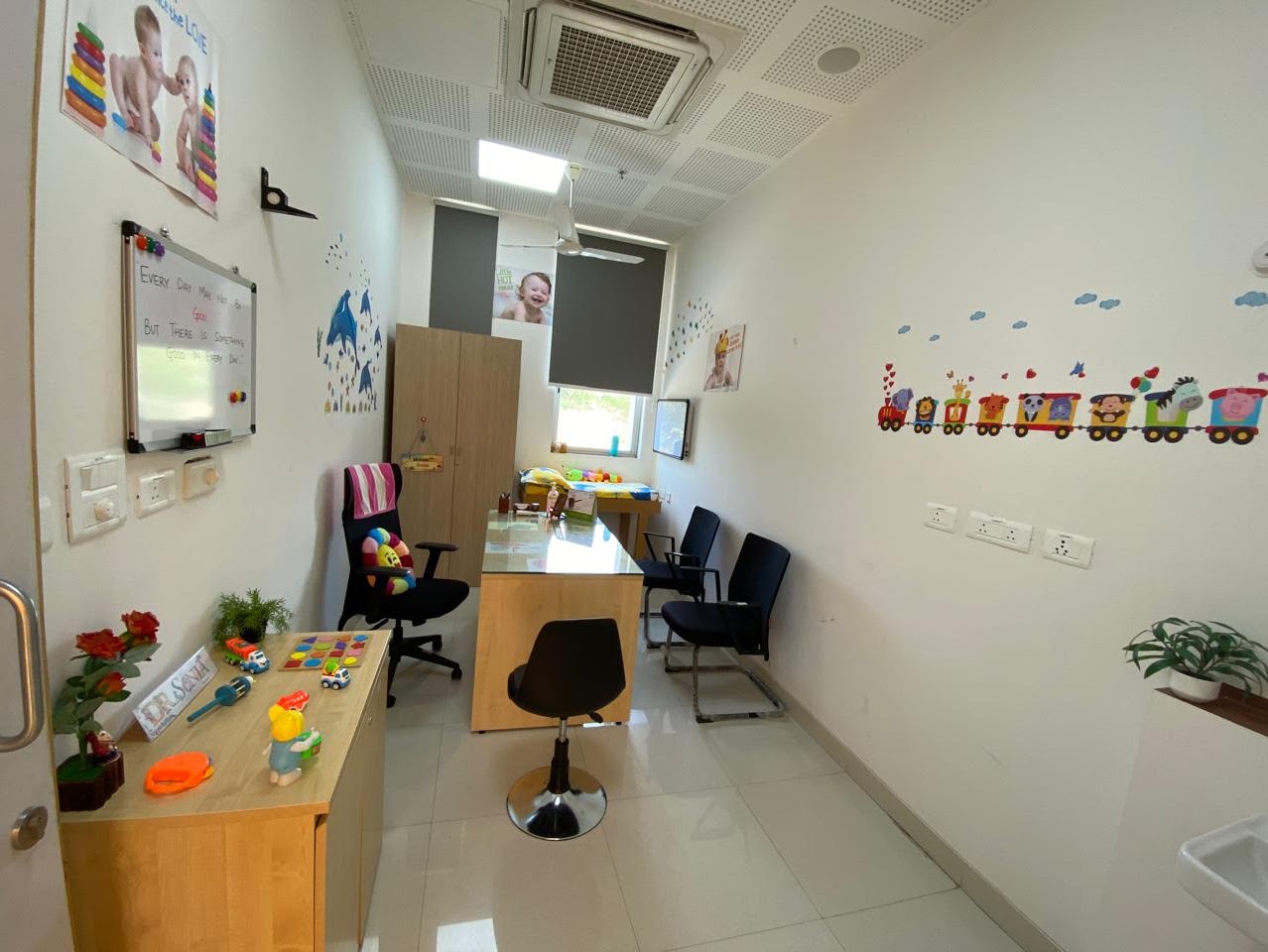 Paediatric OPD on 1st floor
