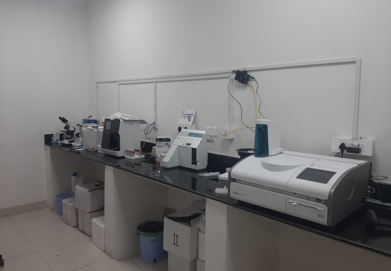 Lab facility on ground floor