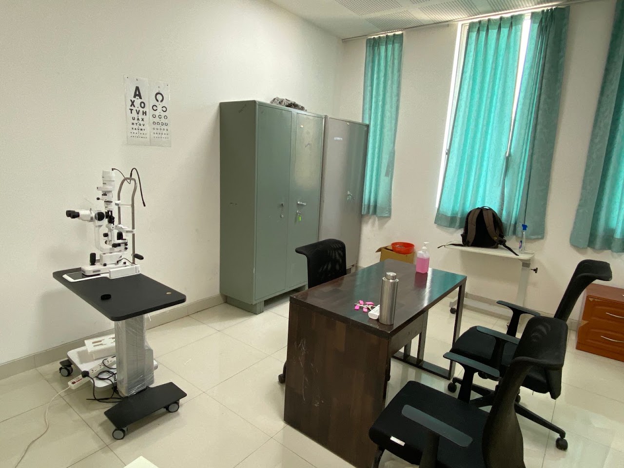 Ophthalmology OPD on ground floor