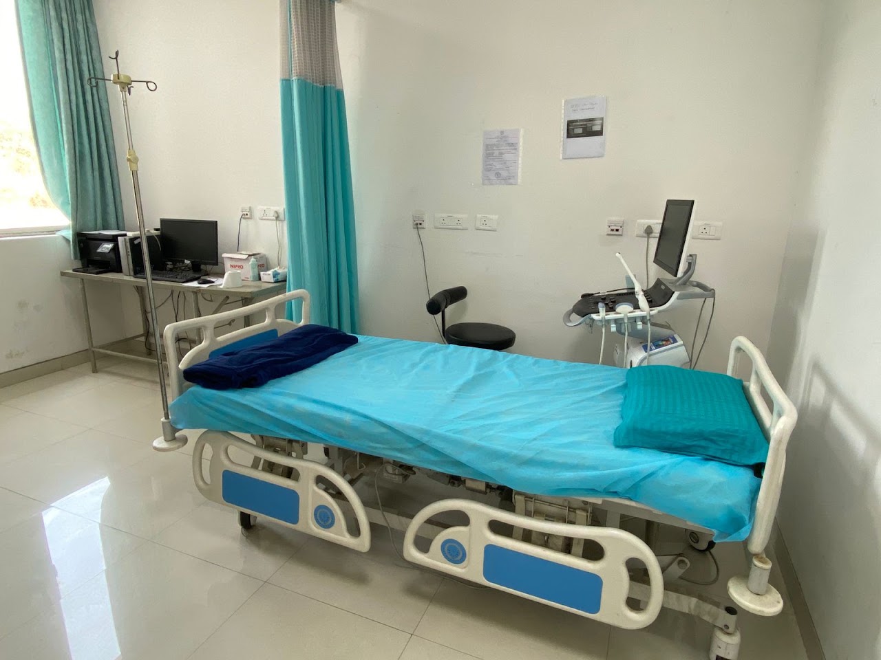 Ultrasound room on ground floor