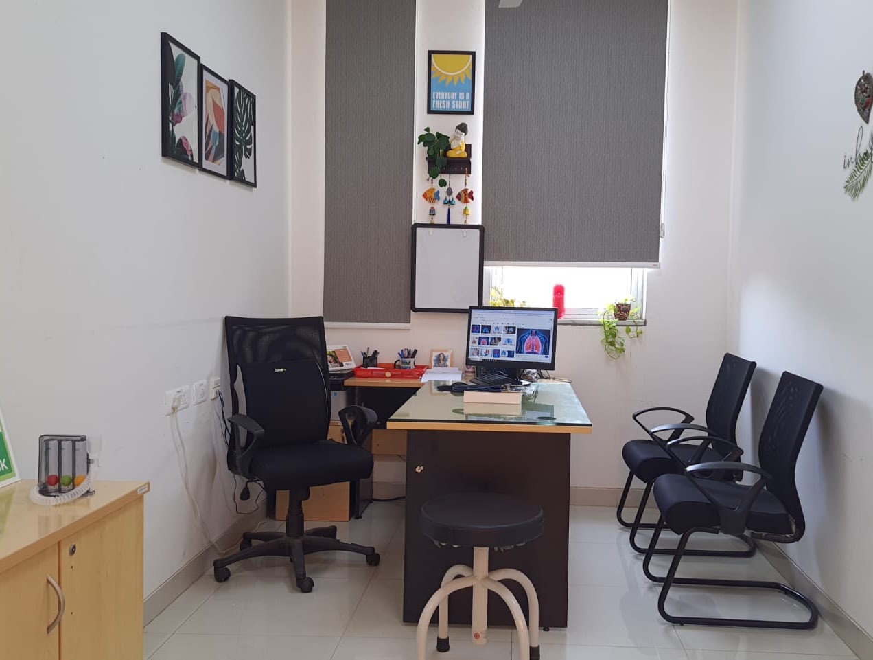 Pulmonology OPD on 1st floor